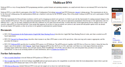 Desktop Screenshot of multicastdns.org