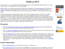 Tablet Screenshot of multicastdns.org